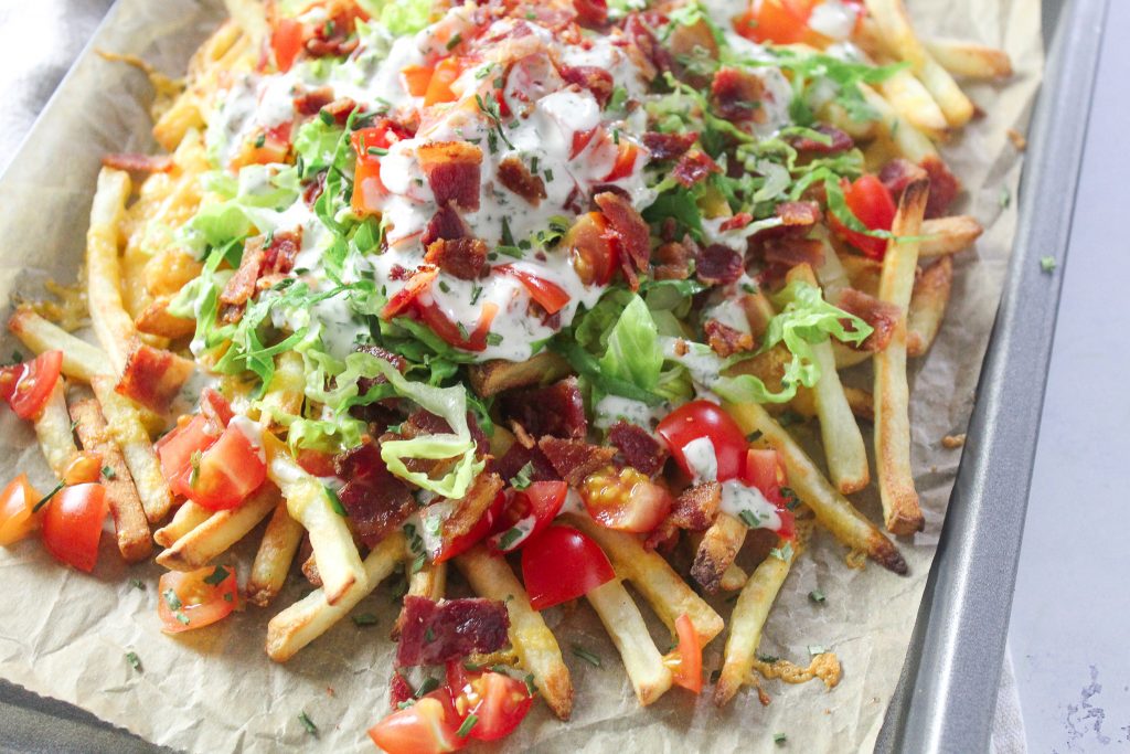 Loaded Ranch Fries - Disney Plaza Style